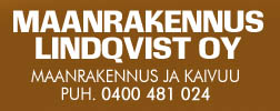 Maanrakennus Lindqvist Oy logo